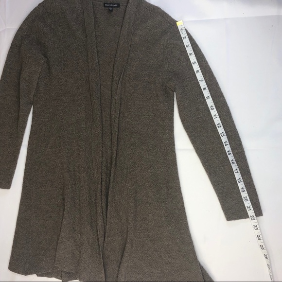 Eileen Fisher Wool Cardigan Size Small - Picture 9 of 12